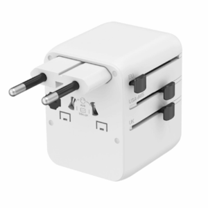 Gembird Universal travel power adapter | TPA-1A2C20-01-W | 20 W | Travel Adapter - Image 4