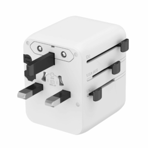 Gembird Universal travel power adapter | TPA-1A2C20-01-W | 20 W | Travel Adapter - Image 5
