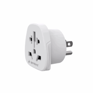 Gembird World to US power adapter plug, 10 A | A-AC-USMINTF | Travel adapter - Image 2