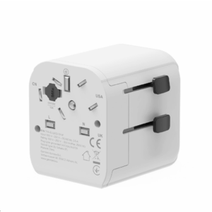 POWER ADAPTER EU TO UNIV. 12W/WHT TPA-EU2A12-01-W GEMBIRD - Image 3