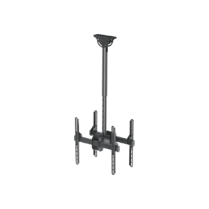 Neomounts NM-C440DBLACK Dual monitor/TV mount ceiling | Adjustable Height, Rotate, Tilt, Swivel | 32-60 " | Maximum weight (capacity) 45 kg | Black - Image 9