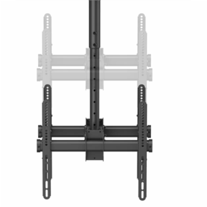 Neomounts NM-C440DBLACK Dual monitor/TV mount ceiling | Adjustable Height, Rotate, Tilt, Swivel | 32-60 " | Maximum weight (capacity) 45 kg | Black - Image 6