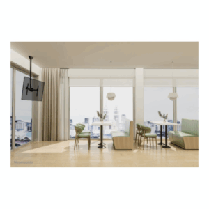 Neomounts CL35-440BL16L Monitor/TV Mount Ceiling | Adjustable Height, Rotate, Tilt, Swivel | 37-70 " | Maximum weight (capacity) 50 kg | Black - Image 23
