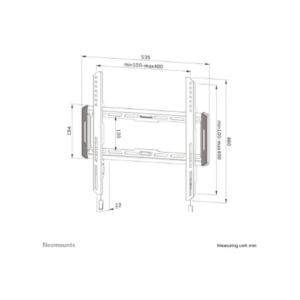TV SET ACC WALL MOUNT/WL30-550BL14 NEOMOUNTS - Image 19
