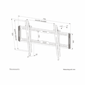 TV SET ACC WALL MOUNT/WL35-550BL16 NEOMOUNTS - Image 19