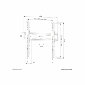 Neomounts Wall mount | WL30S-850BL14 TV mount | Micro adjustment | 32-75 " | Maximum weight (capacity) 50 kg | Black - Image 21