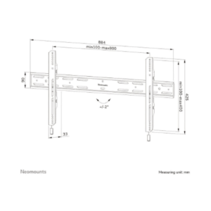 TV SET ACC WALL MOUNT/WL30S-850BL18 NEOMOUNTS - Image 35