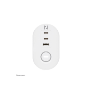Neomounts | Desk socket with clamp and USB-C and USB-A ports - Quick charge | DS22-840WH6 | White - Image 4