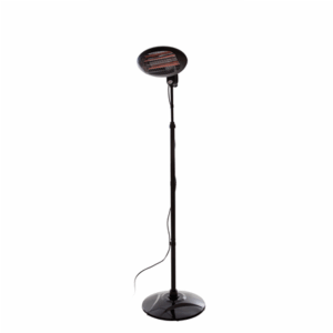 SUNRED | Heater | SMQ2000A, Elekra Quartz Standing | Infrared | 2000 W | Black | IP34 - Image 2