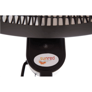 SUNRED | Heater | SMQ2000A, Elekra Quartz Standing | Infrared | 2000 W | Black | IP34 - Image 6