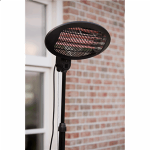 SUNRED | Heater | SMQ2000A, Elekra Quartz Standing | Infrared | 2000 W | Black | IP34 - Image 7