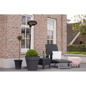 SUNRED | Heater | SMQ2000A, Elekra Quartz Standing | Infrared | 2000 W | Black | IP34 - Image 8