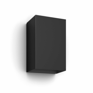 Philips Hue WCA Resonate Outdoor Wall Lantern, Black | 8 W | 2000-6500 Hue White Colour Ambiance - Image 2