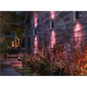 Philips Hue WCA Appear Outdoor Wall Lantern, Inox | 8 W | 2000-6500 Hue White Colour Ambiance - Image 6
