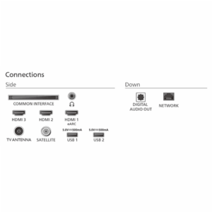 Philips 65PUS7810/12 | 65 | Smart TV | TITAN OS | UHD | Black - Image 6