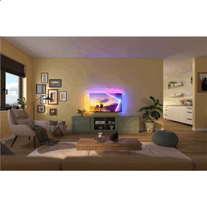 Philips 4K Ambilight TV | 55PUS8450/12 | 55 | Smart TV | TITAN OS | UHD | Black - Image 5