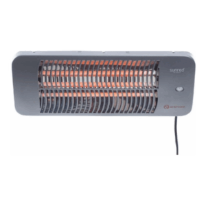 SUNRED | Heater | LUG-2000W, Lugo Quartz Wall | Infrared | 2000 W | Grey | IP24 - Image 8