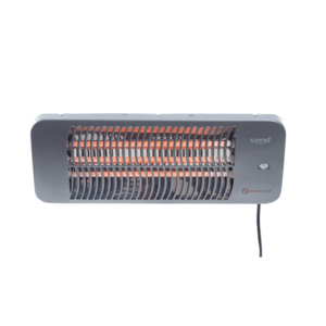 SUNRED | Heater | LUG-2000W, Lugo Quartz Wall | Infrared | 2000 W | Grey | IP24 - Image 2