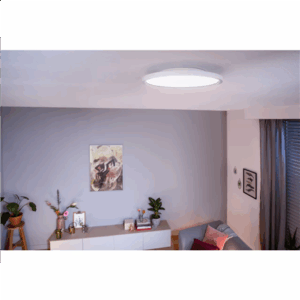 Philips Hue Aurelle Around Panel Light, White | 2200-6500 Hue White Ambiance - Image 4