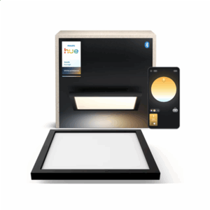 Philips Hue Aurelle square panel light, Black | 2200-6500 Hue White Ambiance - Image 3