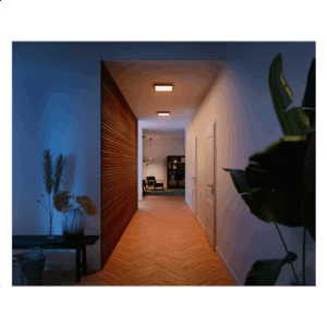 Philips Hue Aurelle square panel light, Black | 2200-6500 Hue White Ambiance - Image 4