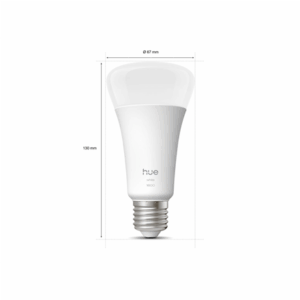 Philips Hue W 1600 A67 1P EU | E27 | 13.5 W | Soft white light | Bluetooth and Zigbee - Image 5
