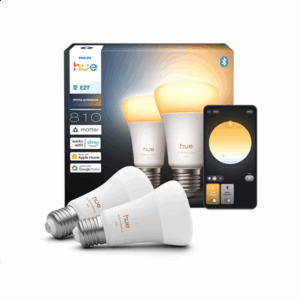 Philips Hue WA 810 A60 2P EU | E27 | 6 W | White and colour light | Bluetooth and Zigbee - Image 3