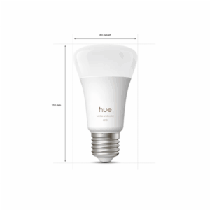 Philips Hue WCA 810 A60 2P EU | E27 | 6 W | White and colour light | Bluetooth and Zigbee - Image 4