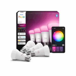 Philips Hue WCA 810 A60 E27 4P EU | E27 | 6 W | White and colour light | Bluetooth and Zigbee - Image 3