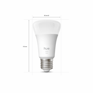 Philips Hue W 1100 A60 1P EU | E27 | 9.5 W | Soft white light | Bluetooth and Zigbee - Image 5