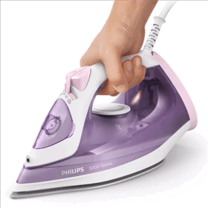 Philips | DST3010/30 3000 Series | Steam Iron | 2000 W | Water tank capacity 300 ml | Continuous steam 30 g/min | Purple/White - Image 4