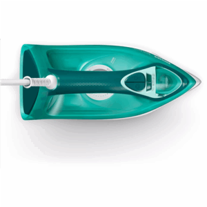 Philips | Iron | DST3030/70 | Steam Iron | 2400 W | Water tank capacity 300 ml | Continuous steam 40 g/min | Steam boost performance 180 g/min | Green - Image 3