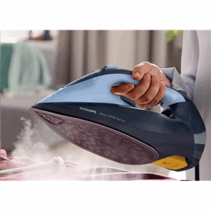 Philips DST7041/20 | Steam Iron | 2800 W | Water tank capacity 300 ml | Continuous steam 50 g/min | Steam boost performance 250 g/min | Blue - Image 6