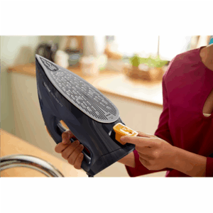Philips DST7060/20 7000 Series | Steam Iron | 3000 W | Water tank capacity 300 ml | Continuous steam 55 g/min | Steam boost performance 250 g/min | Blue/Yellow - Image 6