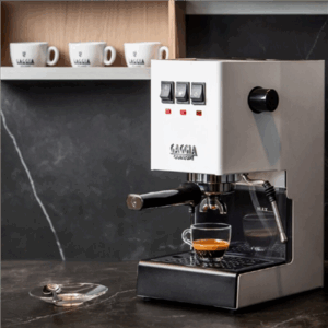 Gaggia | Coffee Maker | RI9481/13 Classic E24 | Pump pressure 15 bar | Built-in milk frother | Semi-automatic | Polar White - Image 4