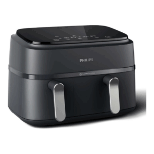 Philips Dual Basket Airfryer | NA351/00 3000 Series | Power 2750 W | Capacity 9 L | Rapid Air technology | Black - Image 2