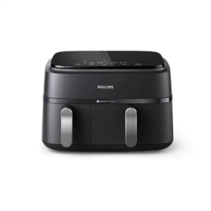 Philips Dual Basket Airfryer | NA351/00 3000 Series | Power 2750 W | Capacity 9 L | Rapid Air technology | Black - Image 3