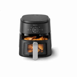 Philips Airfryer | NA221/00 2000 series | Power 1500 W | Capacity 4.2 L | Rapid Air technology | Black/Silver - Image 3