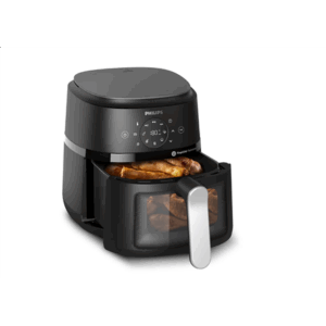 Philips Airfryer | NA221/00 2000 series | Power 1500 W | Capacity 4.2 L | Rapid Air technology | Black/Silver - Image 4