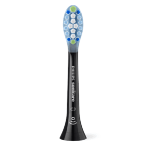 Philips | Replacement brush heads | HX9044/88 Sonicare Premium Plaque Defence | Heads | For adults | Number of brush heads included 4 | Black - Image 3