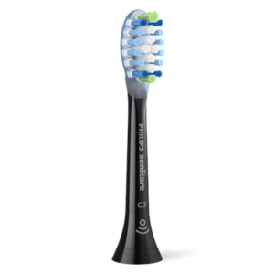 Philips | Replacement brush heads | HX9044/88 Sonicare Premium Plaque Defence | Heads | For adults | Number of brush heads included 4 | Black - Image 4