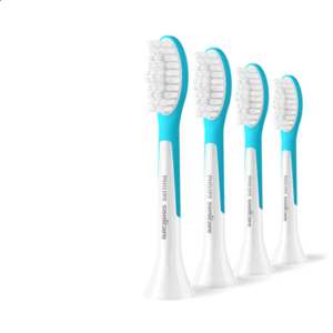 Philips | Replacement brush heads | HX6044/90 Sonicare For Kids7+ | Heads | For kids | Number of brush heads included 4 | White/Blue - Image 2