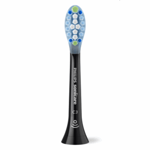 Philips | Replacement brush heads | HX9042/88 Sonicare Premium Plaque Defence | Heads | For adults | Number of brush heads included 2 | Black - Image 3