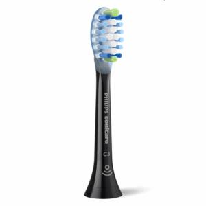 Philips | Replacement brush heads | HX9042/88 Sonicare Premium Plaque Defence | Heads | For adults | Number of brush heads included 2 | Black - Image 4