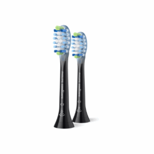 Philips | Replacement brush heads | HX9042/88 Sonicare Premium Plaque Defence | Heads | For adults | Number of brush heads included 2 | Black - Image 8