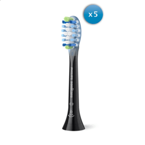 Philips | Toothbrush Heads | HX9045/88 Sonicare Premium Plaque Defence | Heads | For adults | Number of brush heads included 5 | Black - Image 2