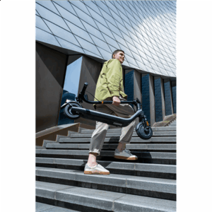 Segway | E2 E II | eKickScooter | 450 W | Up to 20 km/h | 8.1 " | Black and Gray - Image 7