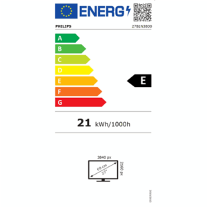 Philips | 27B1N3800/00 | 27 " | IPS | 16:9 | 60 Hz | 4 ms | 3840 x 2160 pixels | 350 cd/m² | HDMI ports quantity 2 - Image 2