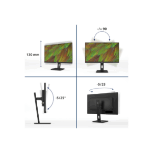 Philips | 27B1N3800/00 | 27 " | IPS | 16:9 | 60 Hz | 4 ms | 3840 x 2160 pixels | 350 cd/m² | HDMI ports quantity 2 - Image 5