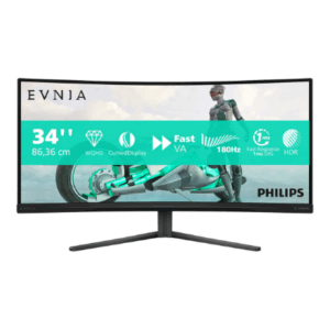 Philips | 34M2C3500L/00 | 34 " | VA | 21:9 | 180 Hz | 1 ms | 3440 x 1440 pixels | 300 cd/m² | HDMI ports quantity 2 | Warranty 24 month(s) - Image 2